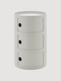 Design container Componibili, 3 modules, H 70 cm