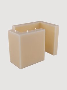 Handgemaakte kaarsen X-Lulu, 2-delig