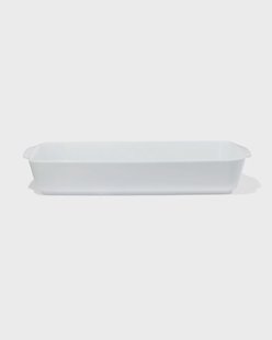 HEMA Ovenschaal 31x19x5.5cm porselein wit (wit)