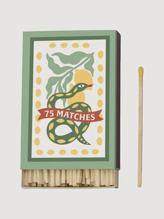 Luciferdoosjes A Dopo Snake, 75 lucifers, 2-delig