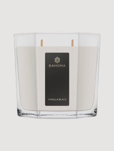 Handgegoten geurkaars Oakley (zwarte vanille)