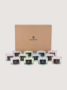 Met de hand gegoten mini-kaarsen Alchemy in geschenkdoos, 12-delig