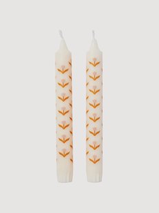 Steekkaarsen Tulip, 2-delig