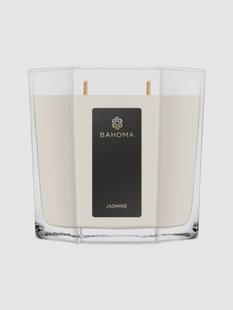 Met de hand gegoten 2-lonts geurkaars Pearl (jasmijn)