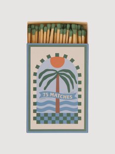 Luciferdoosjes A Dopo Palm Tree, 75 lucifers, 2-delig