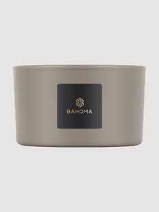 Met de hand gegoten 3-lonts geurkaars Sand (violet, kersenbloesem)