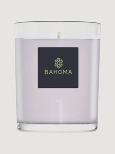 Handgemaakte geurkaars (wilde heide &amp; eikenhout)