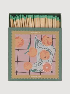 Jumbo luciferdoosjes Oranges, 100 lucifers, 2-delig