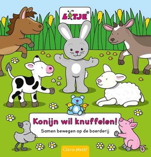 Konijn wil knuffelen!