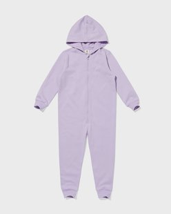 HEMA Kinderonesie sweatstof lila (lila)