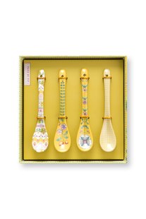 Pip Studio Set/4 Theelepels Lily&Lotus Geel