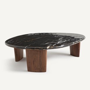 Amber marmeren salontafel, Guimel