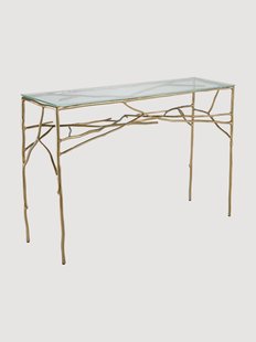 Wandtafel Antico met glazen tafelblad