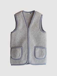 Unisex wollen bodywarmer Taru