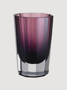 Handgeslepen vaas Chavez van kristalglas