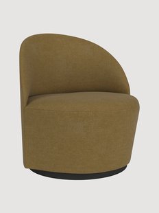 Boucl&eacute; draaibare fauteuil Tearoom