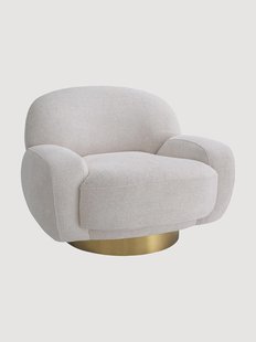 Gestoffeerde draaistoel Udine