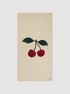 Kinderstrandhanddoek Estate Dot van biologisch katoen