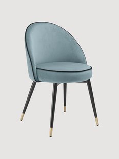 Fluwelen stoelen Cooper (2-delig)