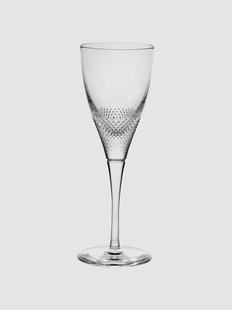 Kristallen witte wijnglazen Splendour, 2-delig