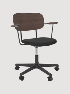 Gestoffeerde draaistoel Co