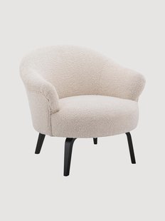 Boucl&eacute; fauteuil Moretti