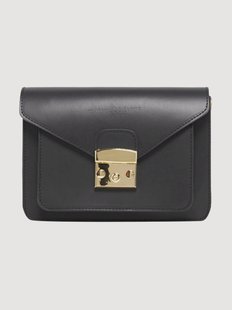 Handgemaakte leren schoudertas Vic