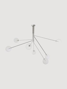 Handgemaakte LED-plafondlamp Topaz