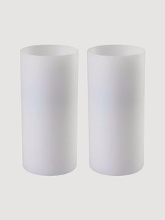 Handgemaakt waxinelichthouders Deep, 2-delig