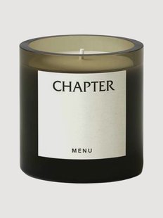 Geurkaars Chapter (citroenschil, hinoki, kardemom) in glas