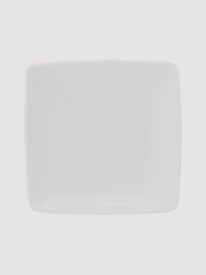 Porseleinen dinerborden Carr&eacute;, 4-delig