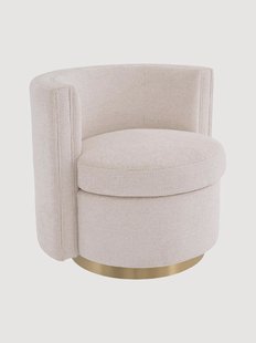 Gestoffeerde draaistoel Amanda