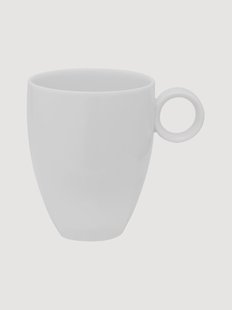 Porseleinen mokken Carr&eacute;, 4-delig