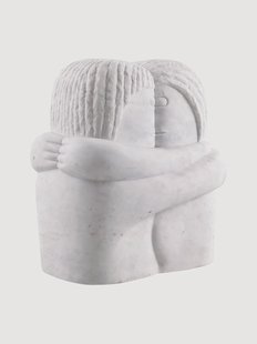 Decoratief object Love Coupe van marmer