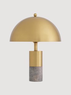 Tafellamp Flair op marmeren voet
