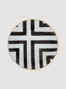 Porseleinen dinerborden Sol y Sombra, 4-delig