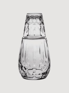 Kristallen karaf Bimini met drinkglas