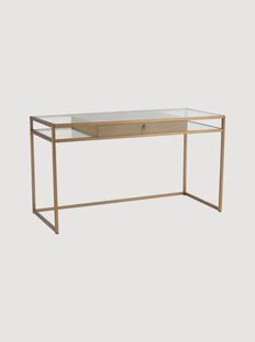 Bureau Napa van metaal en hout met lade