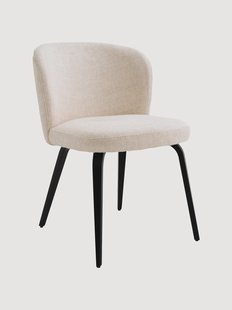 Gestoffeerde eetstoel Halard