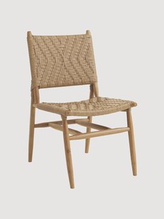 Tuin eetstoelen Laroc van teakhout, 2-delig