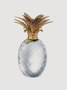Handgemaakt kristallen decoratief object Pineapple