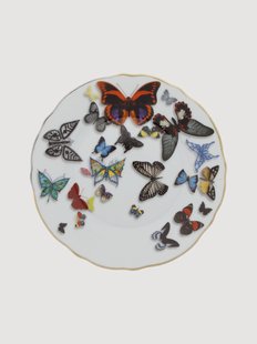Porseleinen dessertborden Butterfly Parade, 4-delig