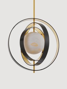 Handgemaakte kroonluchter Pearl