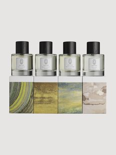 Parfum Refined Collection (M&eacute;moire du temps + Balade in Autumn + Path of Lemons + Oud Gaiac), 4 stuks