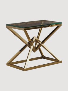 Handgemaakte bijzettafel Connor