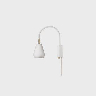 Anoli wandspot goud/wit metaal GU10 stekker Nuura Aps - Woonkamer - Modern - 1 lamp