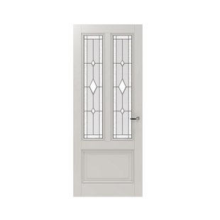 Cando Glasset Binnendeur Panel Mansion 2b01 - Glas-in-lood - Diamant 3 - 78x201,5cm