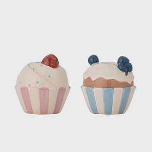 Bloomingville kandelaar Chip (set van 2) (9x9,5 cm)