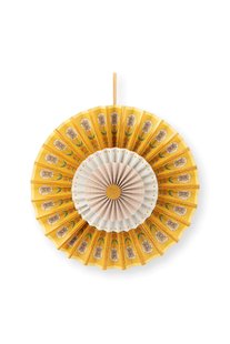 Pip Studio Rosettenpapier Geel 35cm