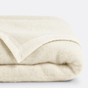 Deken in zuiver scheerwol Woolmark 600 g/m²